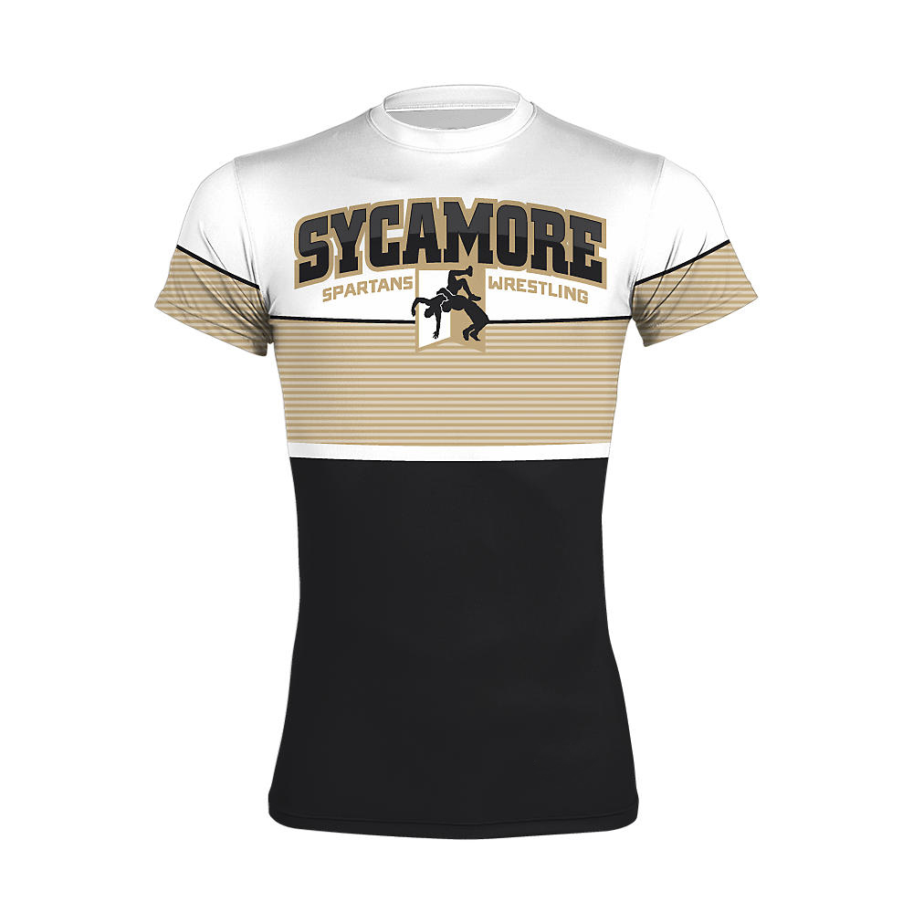 Wrestling Short Sleeve Compression Tee