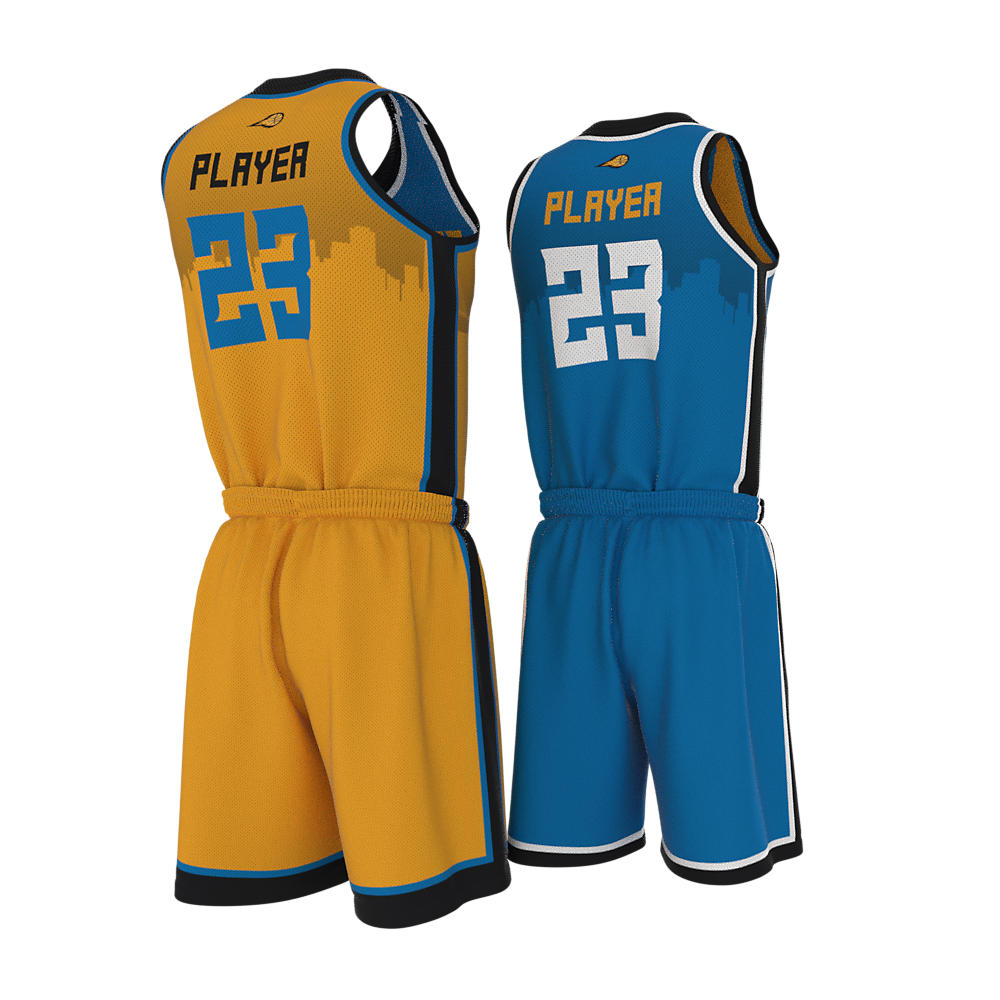 Basketball Uniform Series Full V-Neck