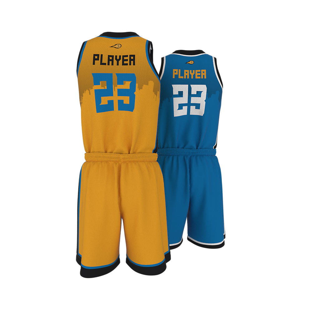 Basketball Uniform Series Full V-Neck