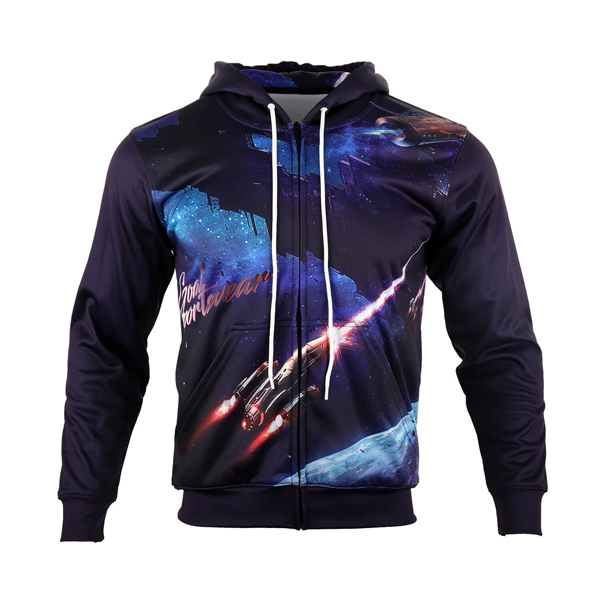 Top in soft hoodie fabric. Slightly looser fit and ribbing around the neckline, cuffs, and hem. Soft brushed inside.