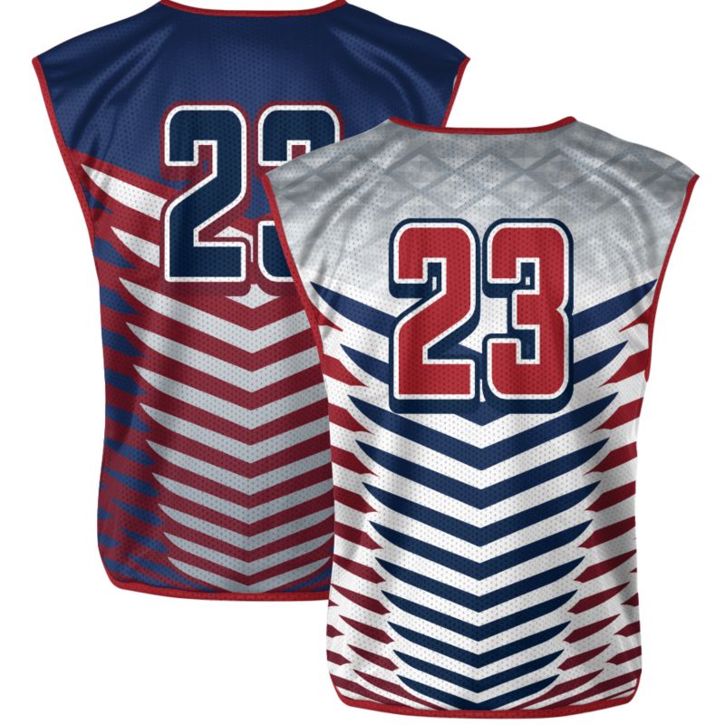 Reversible Sleeveless Lacrosse Jerseys