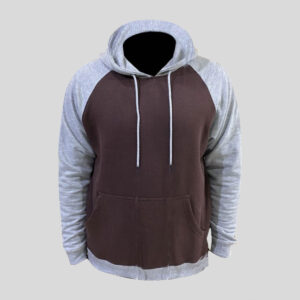 Top in soft hoodie fabric. Slightly looser fit and ribbing around the neckline, cuffs, and hem. Soft brushed inside.