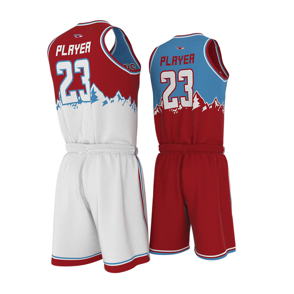 Basketball Uniform Series Full V-Neck
